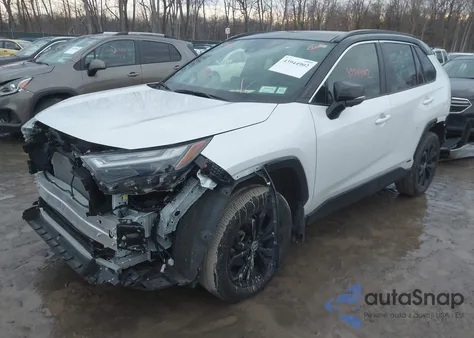 2025 Toyota Rav4 Hybrid Xse z USA, uszkodzony, nr VIN JTME6RFV0SD574671